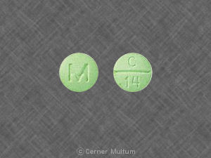 C 14 pill xanax